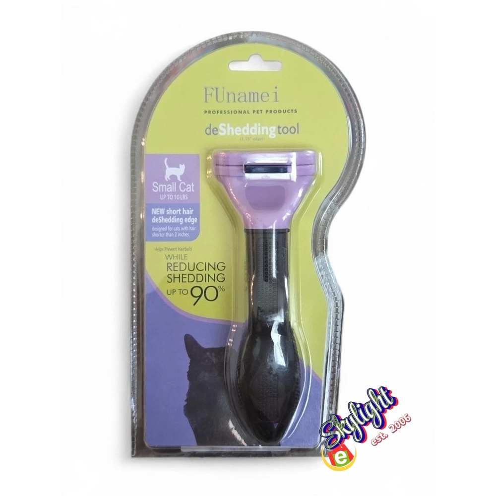 Unbranded Small Cat Long Hair Deshedding Tool 1.75 Edge Pet Reduce‎ Shedding